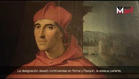 Retrato de Alessandro Farnese por Raffaello