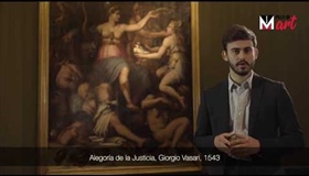 Alegoría de la justicia por Giorgio Vasari