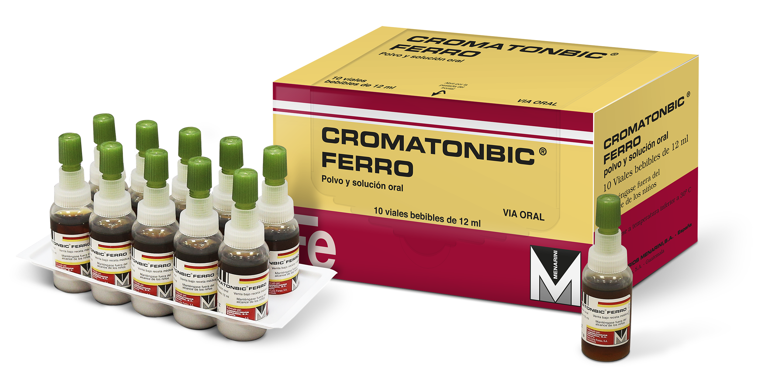 Cromatonbic Ferro - Viales Bebibles